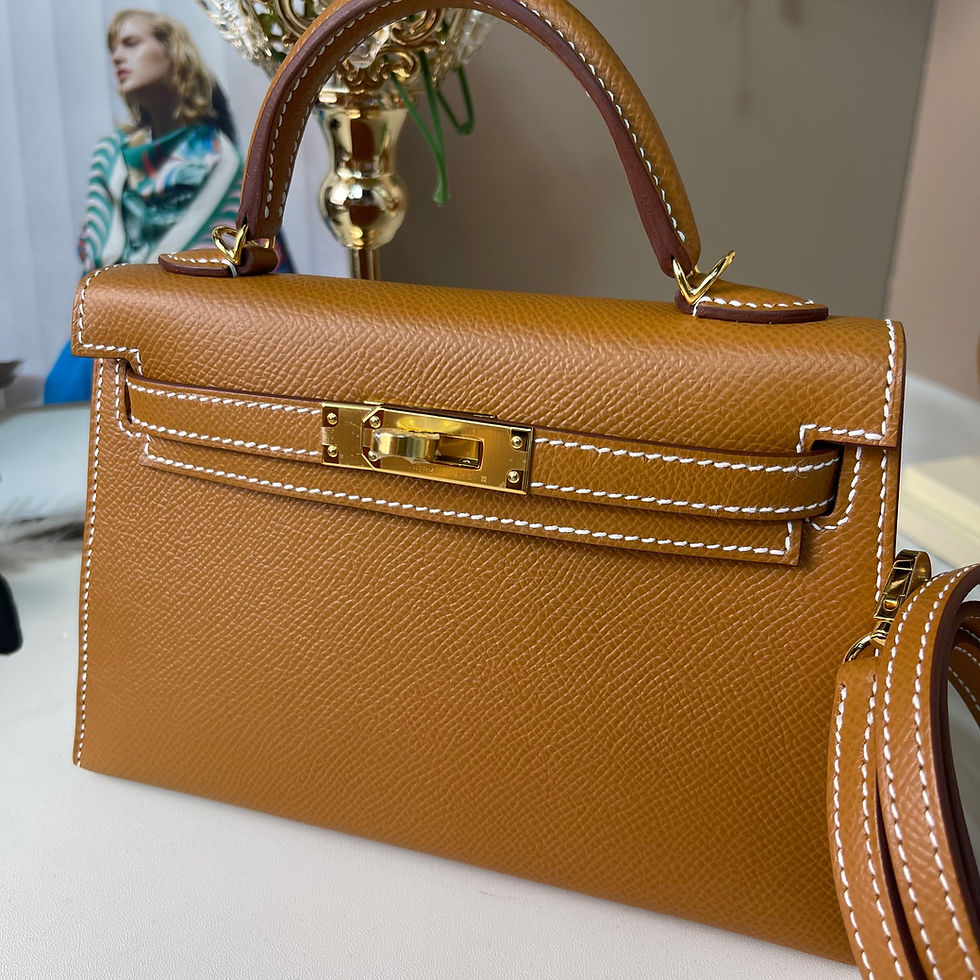 Thumbnail: Mini Kelly 2 Epsom CC37 金色金扣