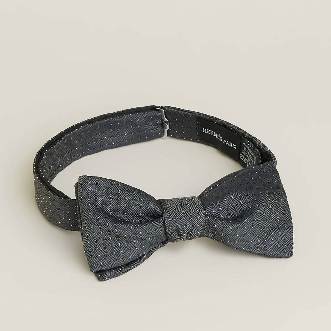 Shiny bow tie GRIS