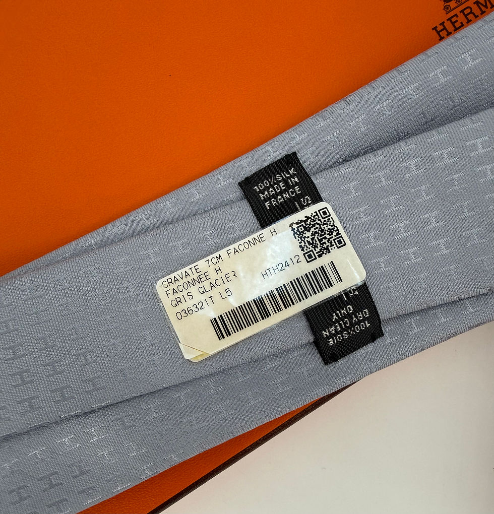 Thumbnail: Faconnee H tie Gris Glacier