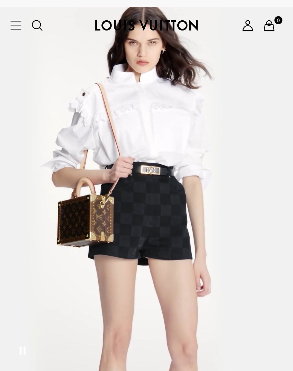 Thumbnail: 二手 LV M20468 Petite Valise