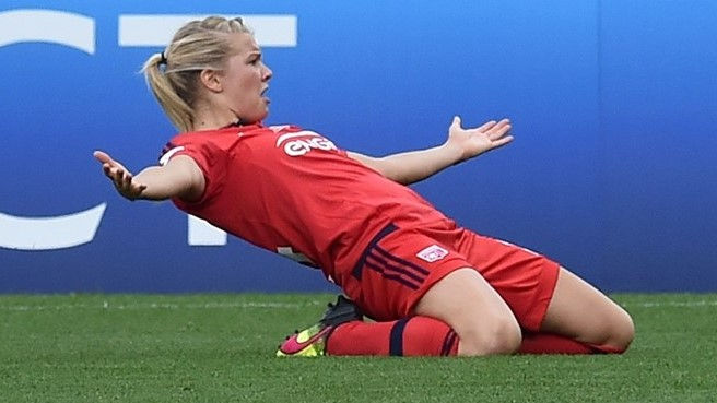 Ada Hegerberg awarded 'Best Women's player in Europe' award