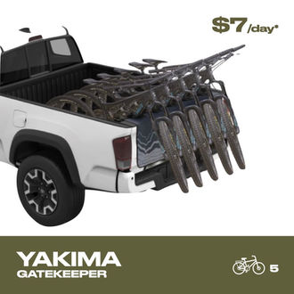 Bike hire, rental bike carrier, hire bike rack, Yakima Bike Racks, Roof rack hire, camping hire Melbourne, Melbourne rooftop tents