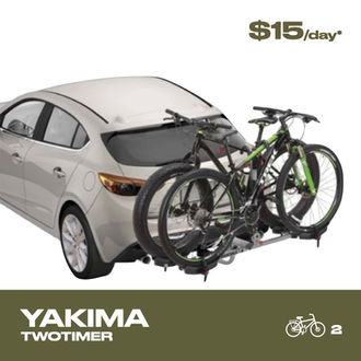 Bike hire, rental bike carrier, hire bike rack, Yakima Bike Racks, Roof rack hire, camping hire Melbourne, Melbourne rooftop tents