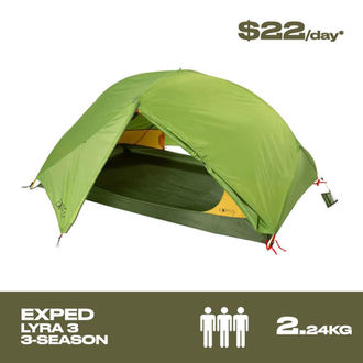 Camping hire Melbourne, Melbourne hiking rentals, hiking kits for rent, overnight hike