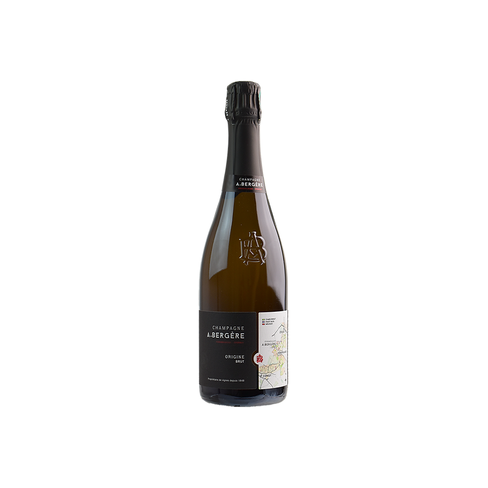 Champagne A. Bergère, Origine Brut.