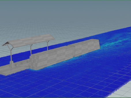 W4 - Wave tank / Blend with Ocean