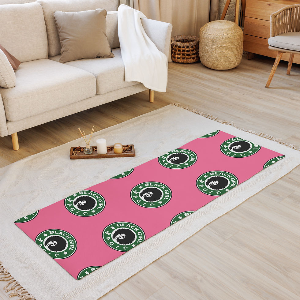 Thumbnail: Black Girl Magic Yoga Mat