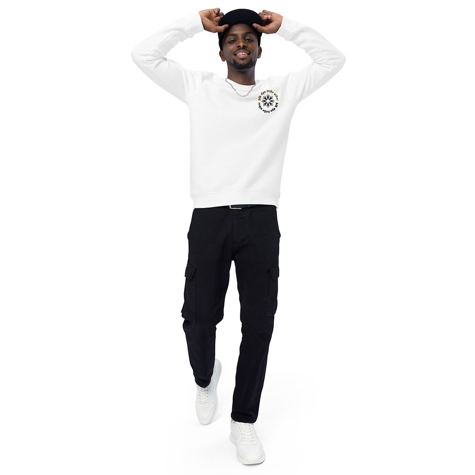 Thumbnail: Unisex Organic Raglan Sweatshirt