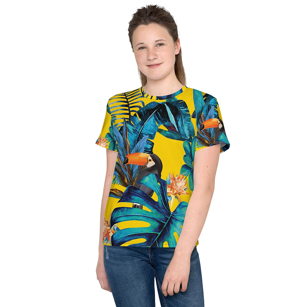 Thumbnail: Youth Crew Neck T-shirt - Matching Family Swag Collection