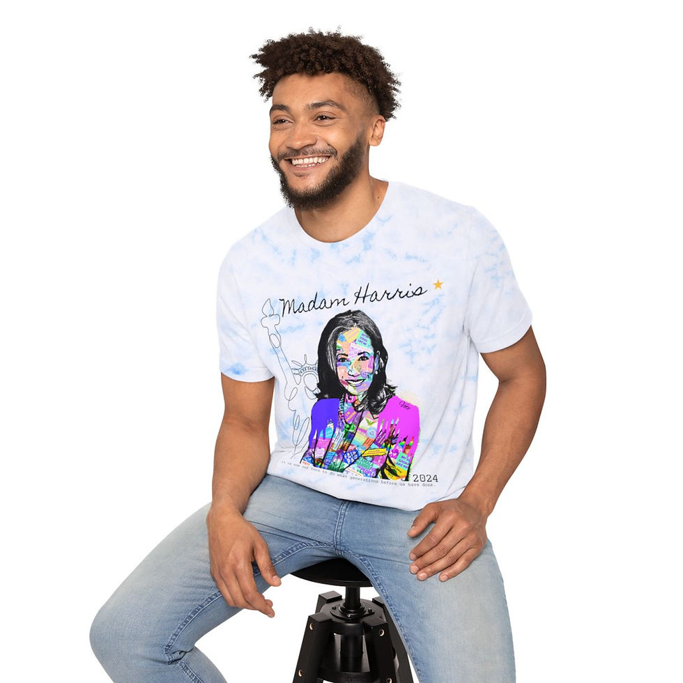 Thumbnail: Madam Harris | Unisex Tie-Dyed T-Shirt