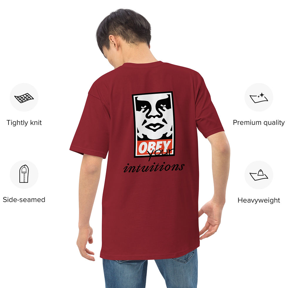 Thumbnail: Obey Your Intuitions Heavyweight Tee 