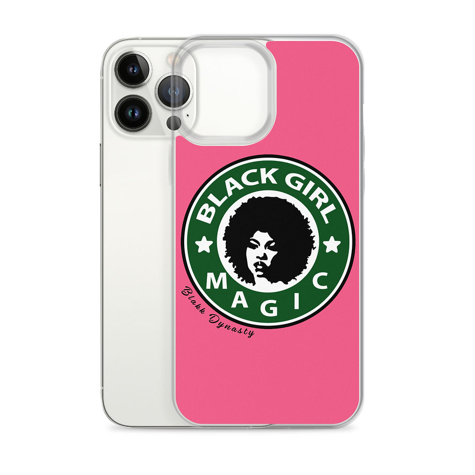 Thumbnail: Blakk Girl Magic Phone Cases