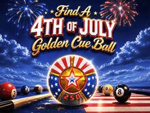 Can you find the NEW Golden Cue Ball?