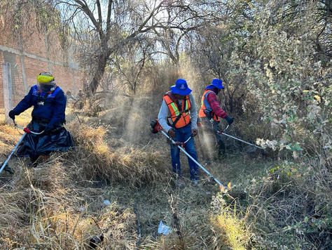 INTENSIFICA MUNICIPIO ACCIONES DE PREVENCIÓN DE INCENDIOS Y MANTENIMIENTO EN EL ÁREA NATURAL