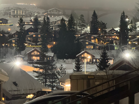 Skrivhelg i Branäs – snö, skog, smärta och magi! ✨