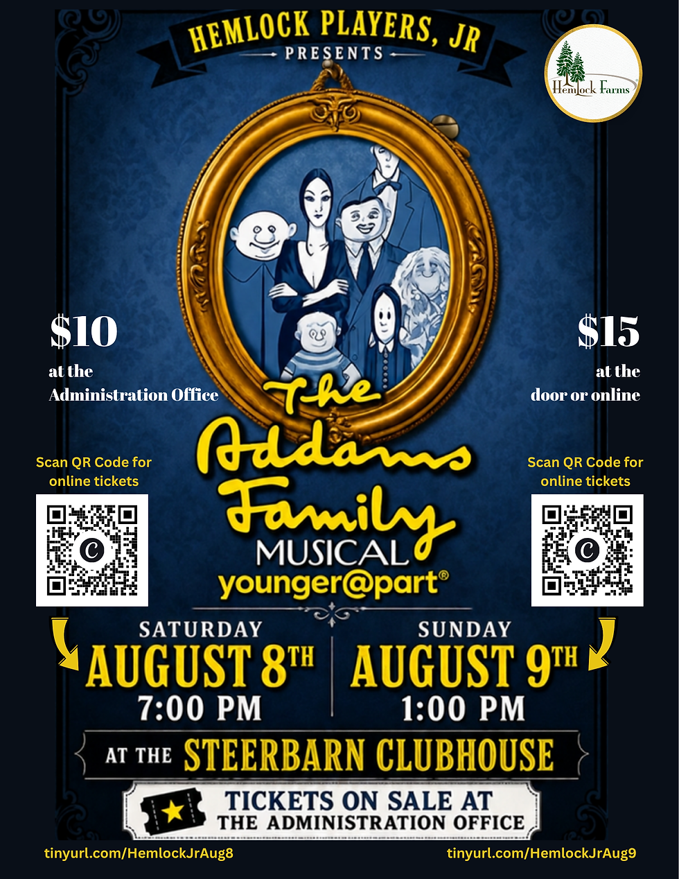 Hemlock Players, Jr: The Addams Family Musical