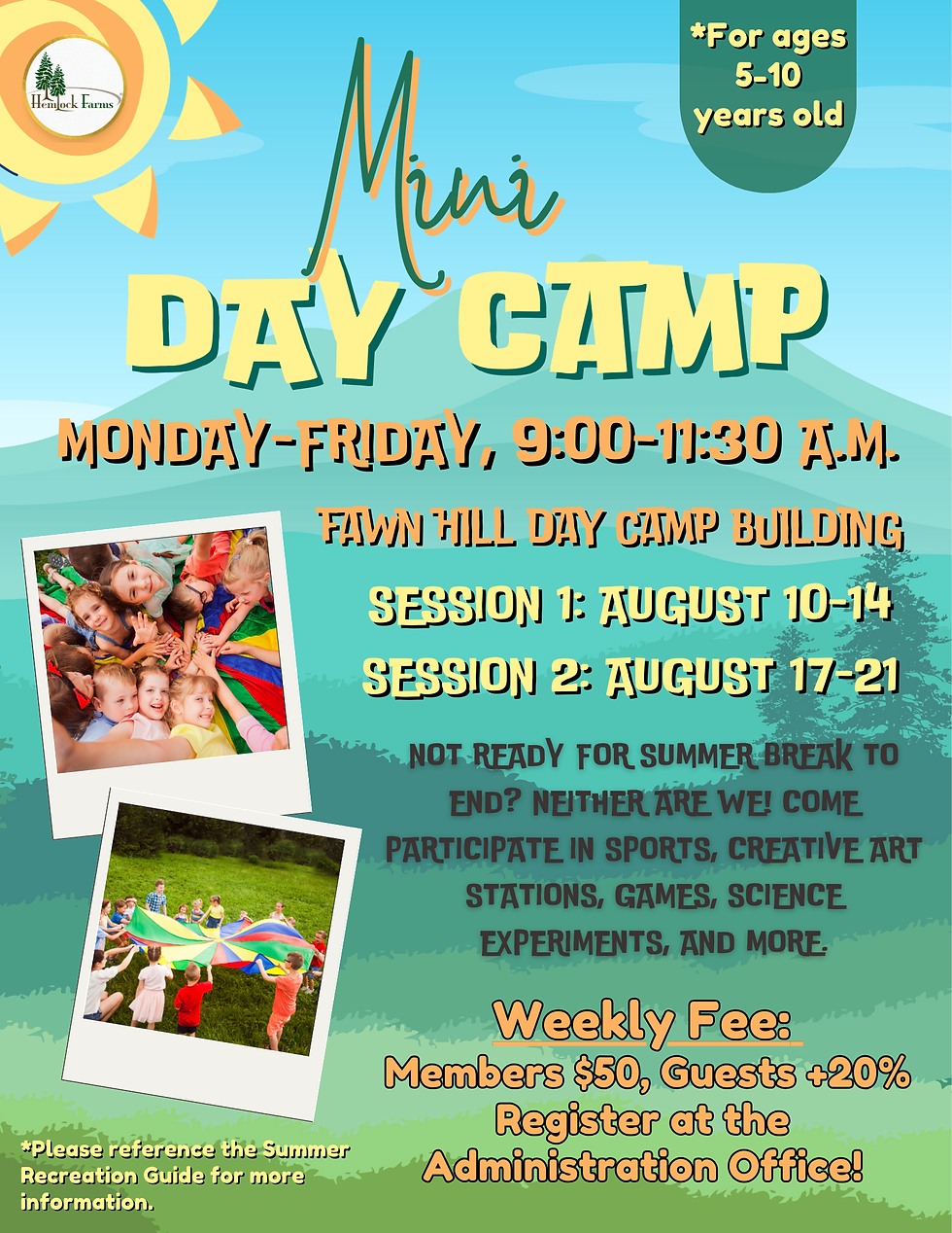 Mini Day Camp