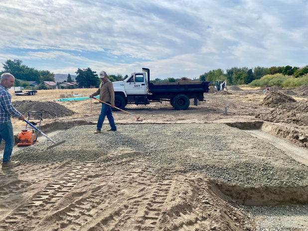 Working at the Site in Baker County