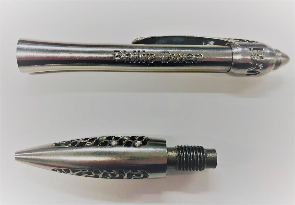 Metal 3D printing threads