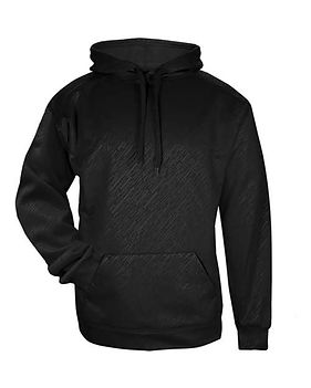 Youth Line Embossed Hooded Sweatshirt