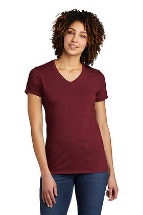 Allmade  Women's Tri-Blend V-Neck Tee AL2018