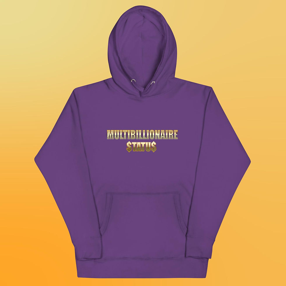 Thumbnail: Multibillionaire Status Unisex Hoodie