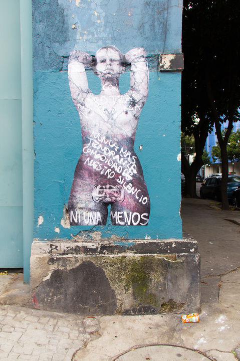 Paste-up de la Justicia. 
