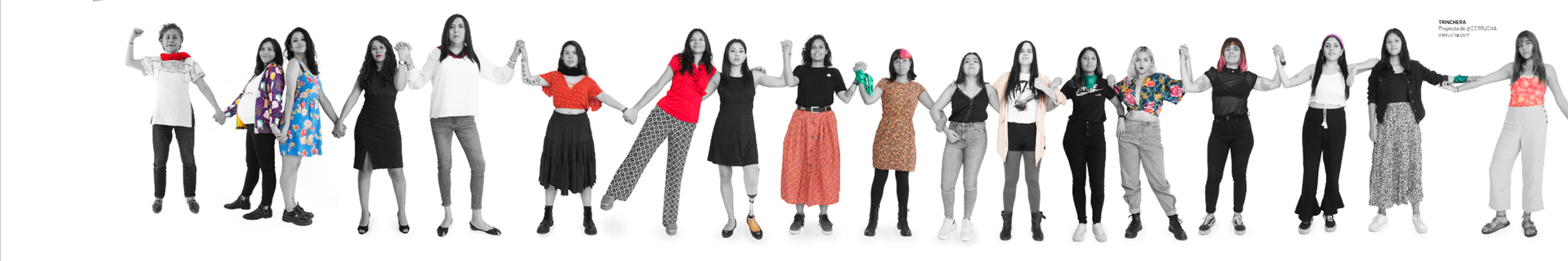 trinchera intervención espacio público cdmx ciudad de méxico mujeres arte cerrucha