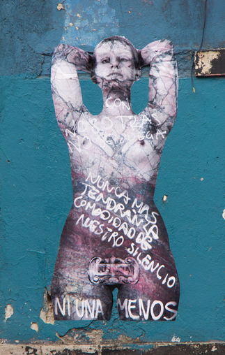 Paste-up de la Justicia. 