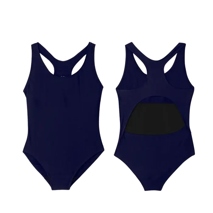 Period Racerback Swimsuit - Navy Sport