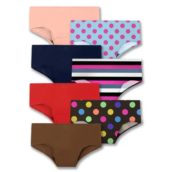 Teen Period Underwear Hipster Bundle | 7pc