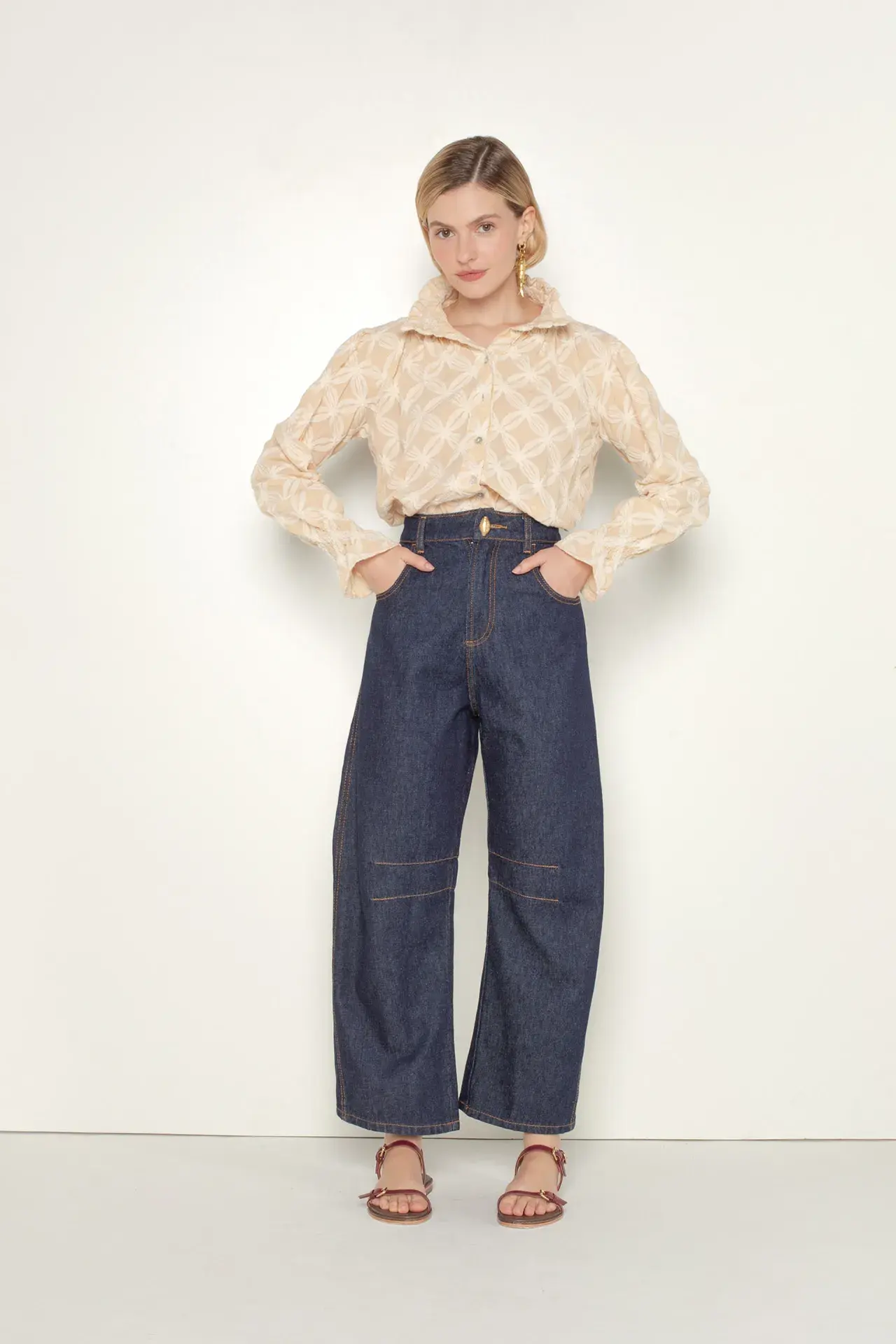 Calça Jeans Caetana Valônia Veras