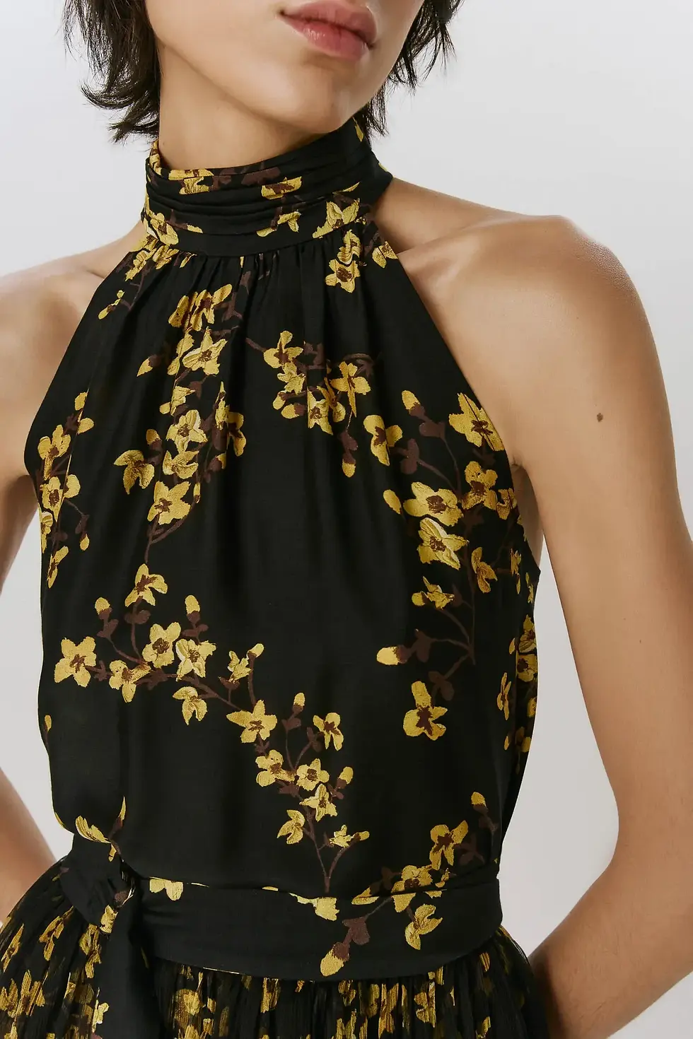 Miniatura: Vestido Duas Peças Decote Alto Cerejeira Andrea Marques