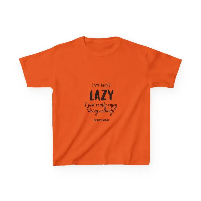 Thumbnail: Funny Quote Kids Tee, Laid Back Kid Shirt
