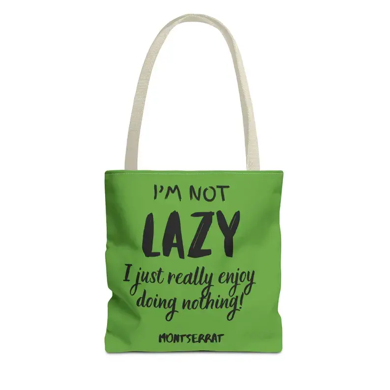 Thumbnail: I’m Not Lazy Tote Bag: Fun Gift for Relaxation Lovers