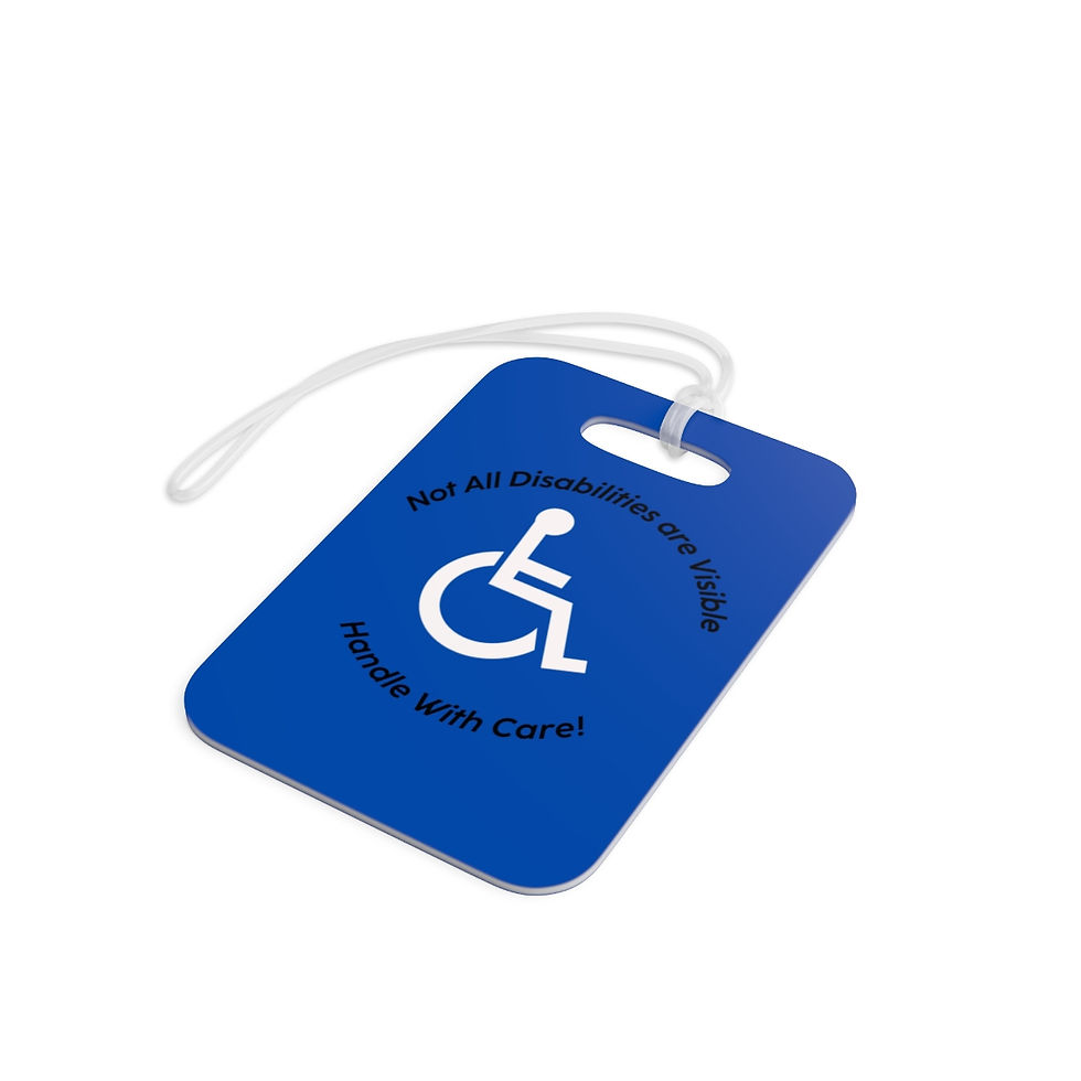 Thumbnail: Not All Visible Double-Sided Luggage Tags