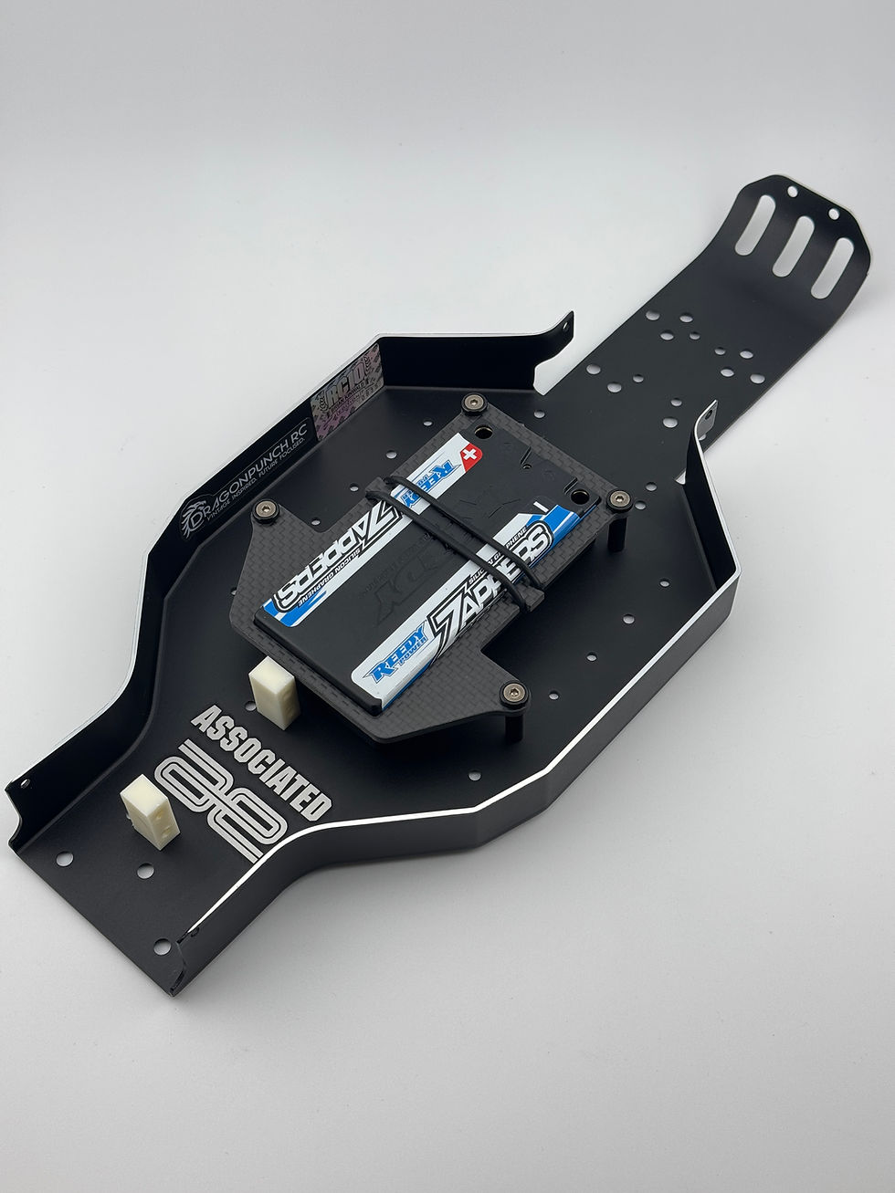 Thumbnail: DPRC Inline Shorty Battery LiPo Mount for RC10, RC10T& RSX