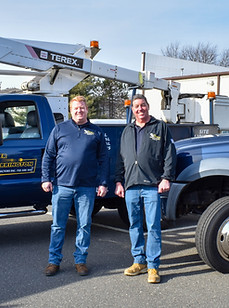 Gerber & Harrington Electrical Contractors Inc. President Martin Gerber and Vice President Tim Harrington