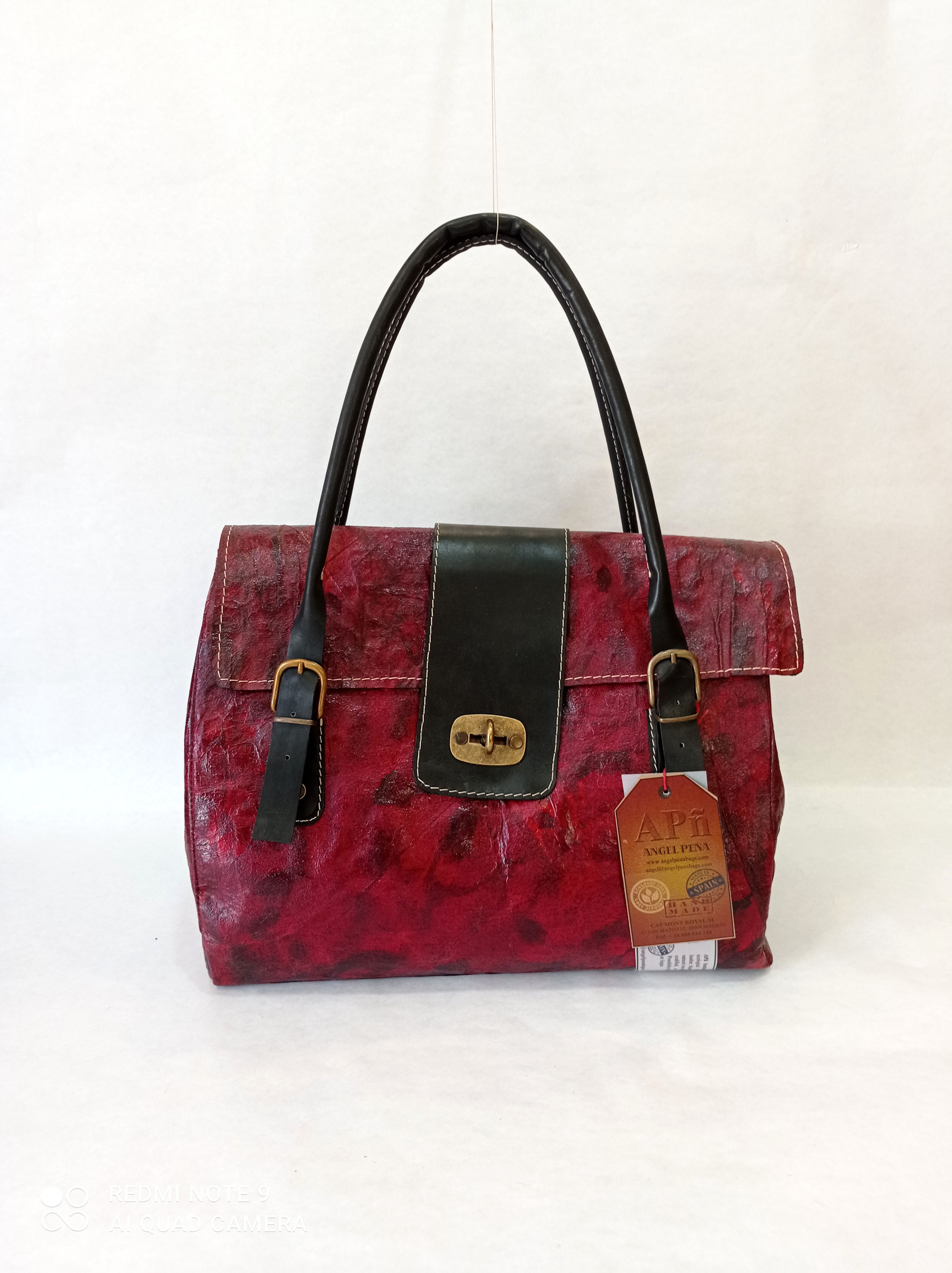 Custom Leather Handbag - Shoulder Bag - Art Works