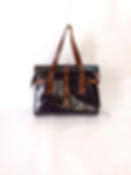 Miniature : Sac à main en cuir personnalisé taille M