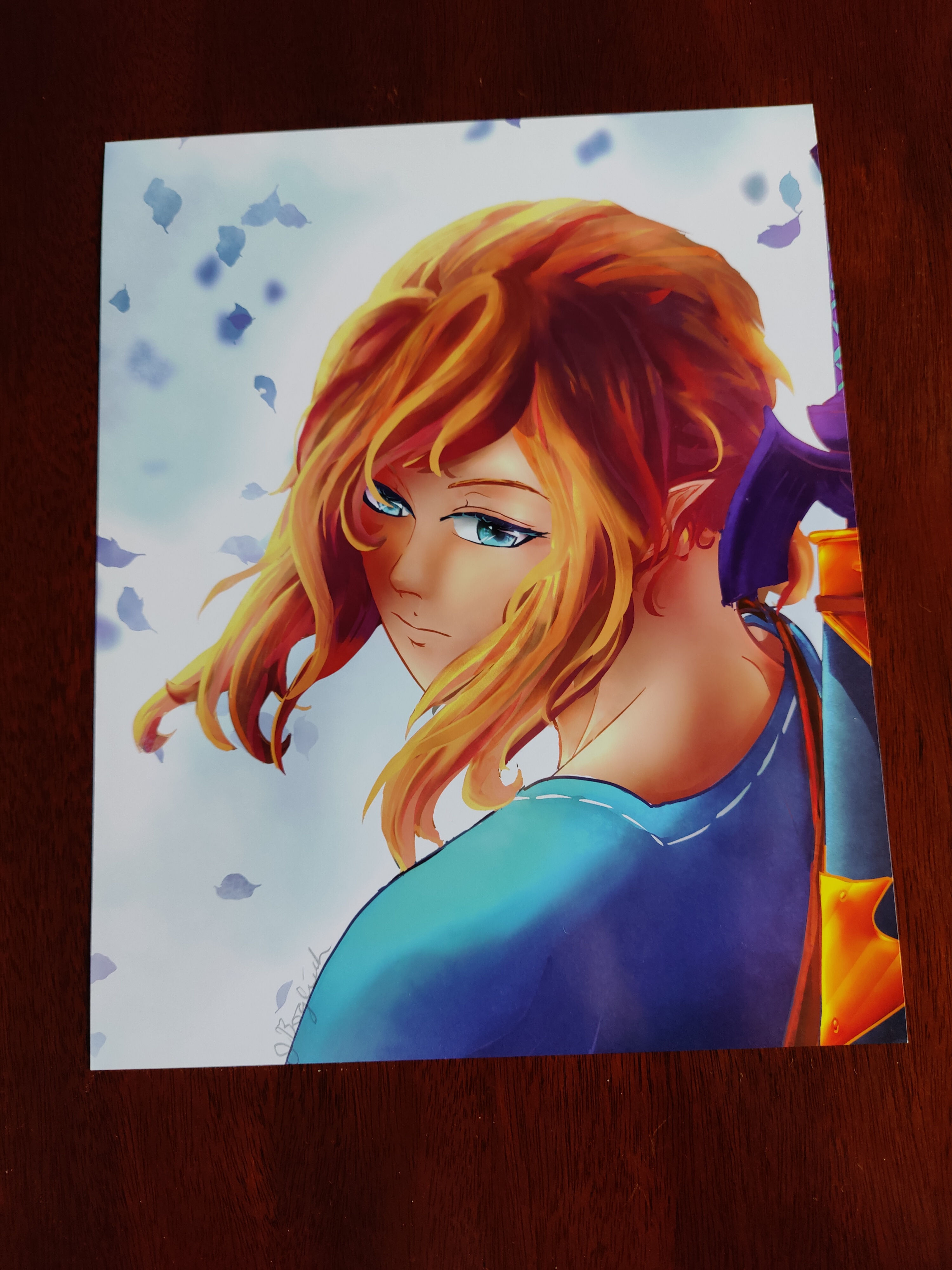 Link from Legend of Zelda Print