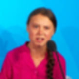 Greta Thunberg speaks on behalf of students everywhere