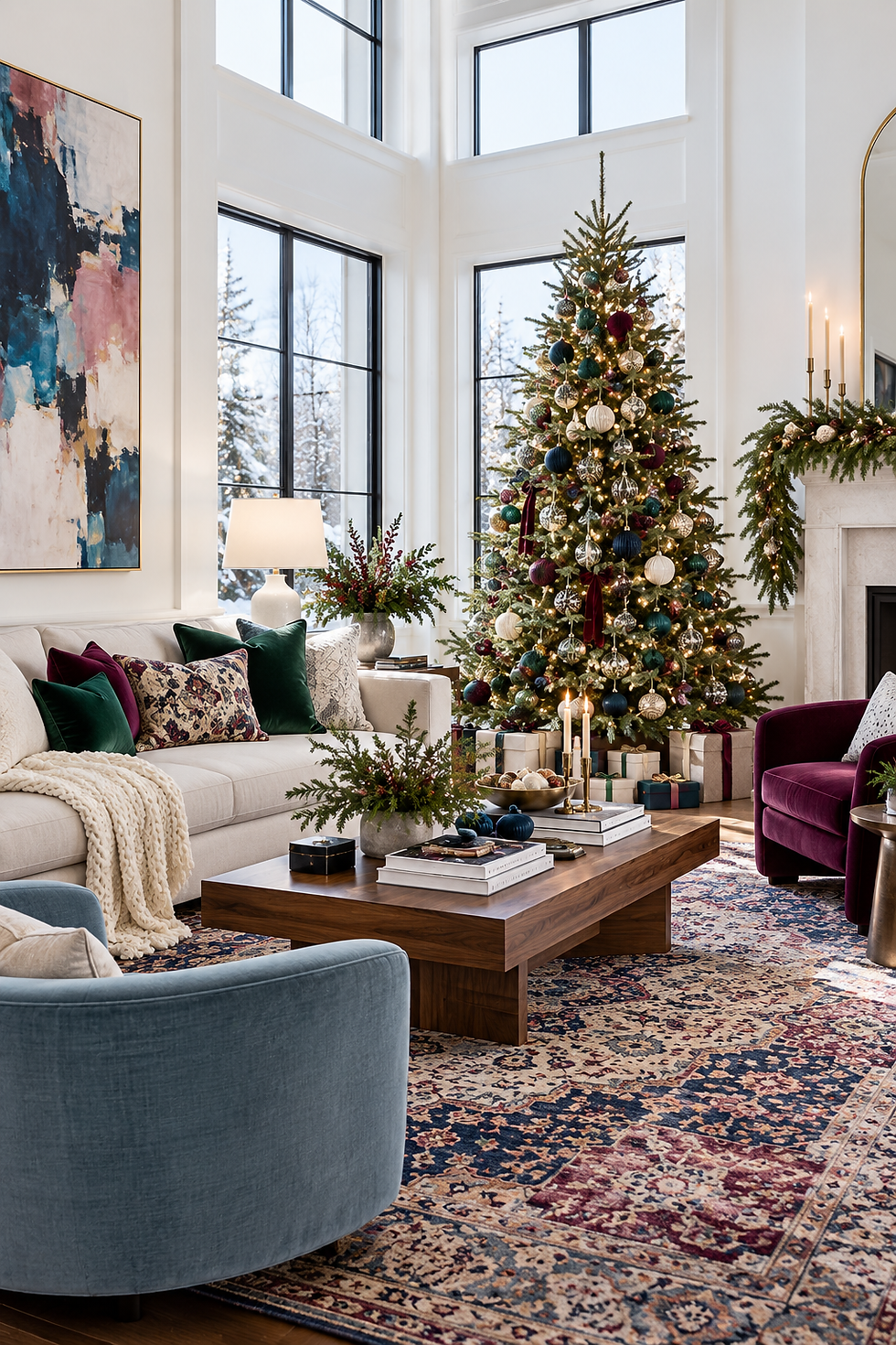 10 Beautiful Christmas Decor Ideas for a Bright, Modern Holiday Home