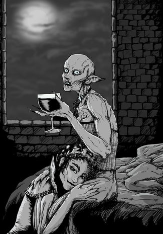 Kuvitus, kuvitustyö, taide, digitaalinen taide, tilaustyö, juliste, värikäs, illustration, art, 2D art, custom made, colourful, colorful, drawing, Hahmotaide, character art, character sheet, commission, full body drawing, stylised drawing, ttrpg character