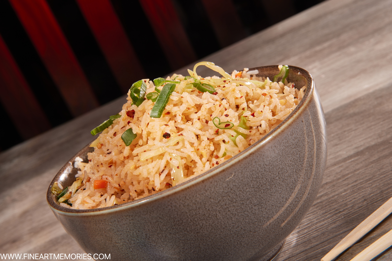 Burnt garlic fried rice* 