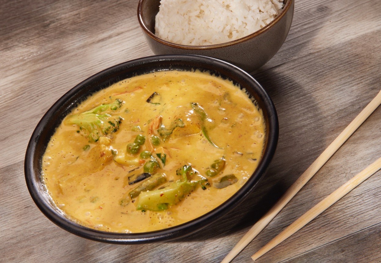 Vegetable Thai curry 