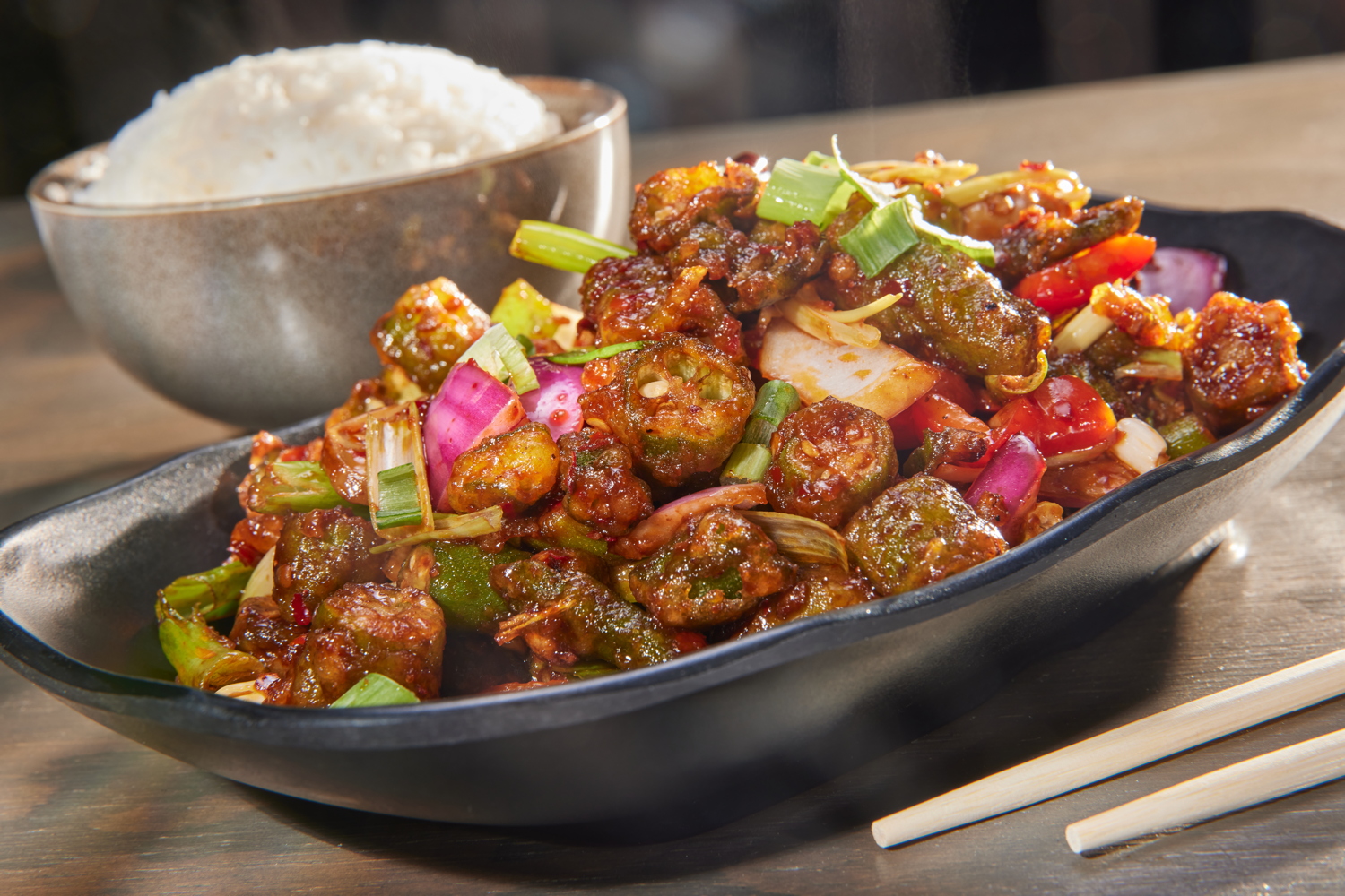 Szechwan Okra