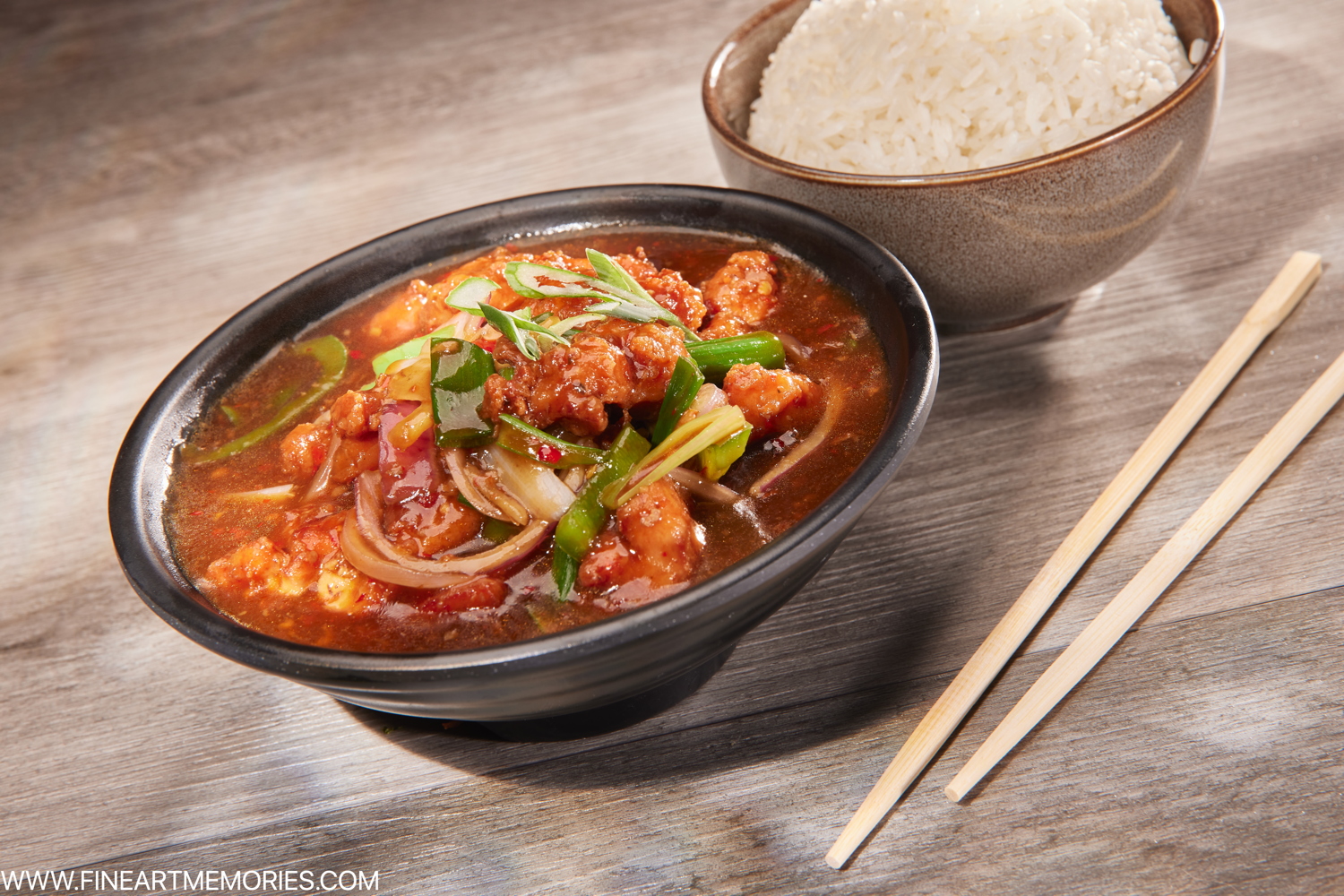 Chili chicken hakka style