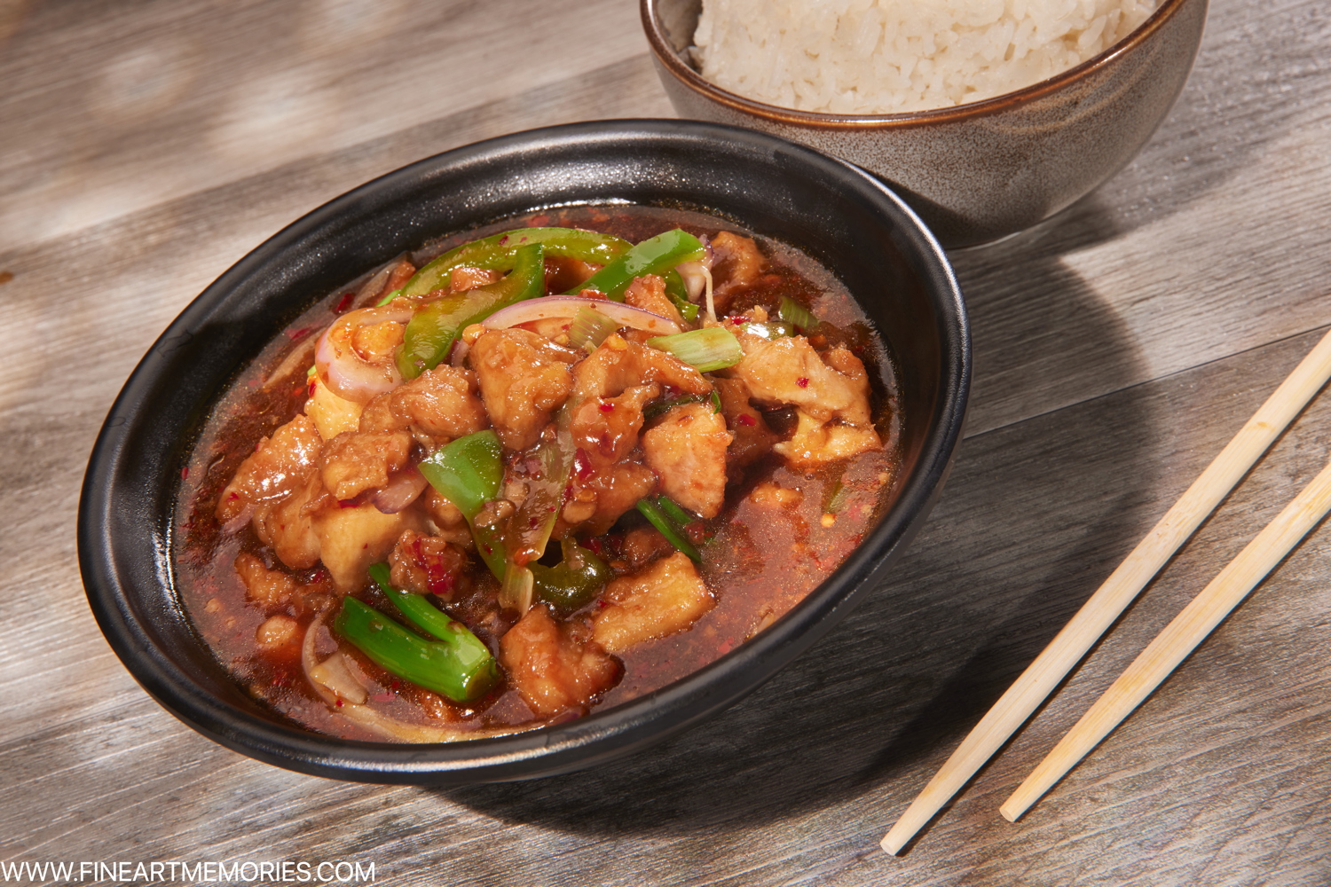 Garlic pepper chicken
