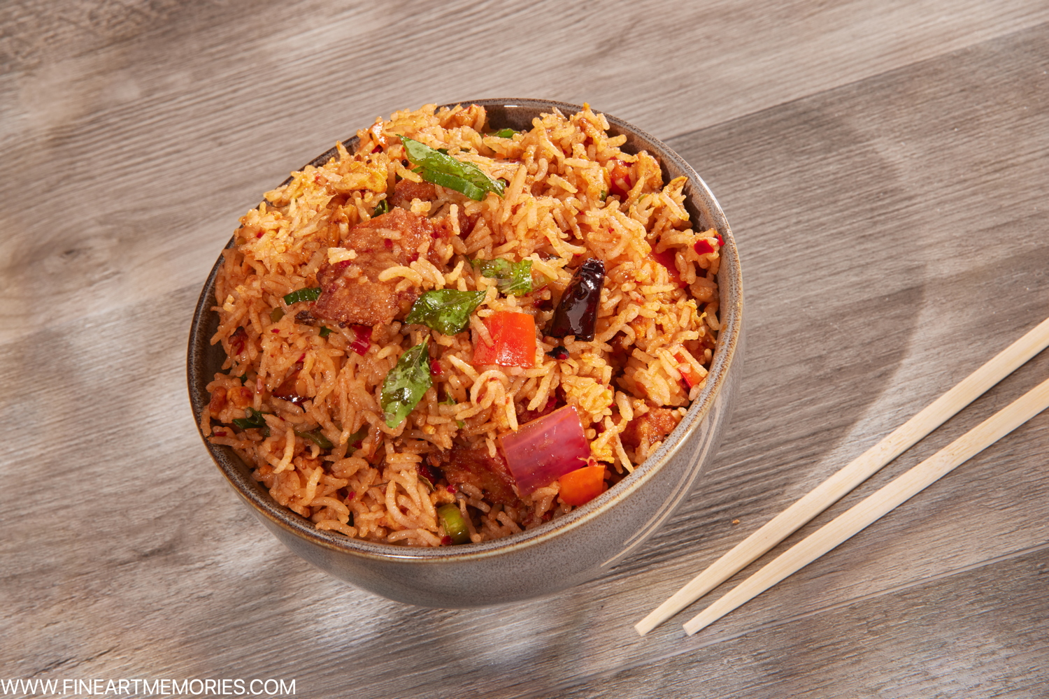 Chicken 65 Fried Rice
